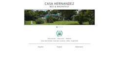 Desktop Screenshot of lacasahernandez.com.ar