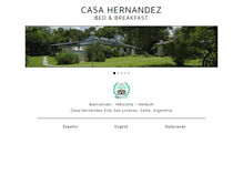 Tablet Screenshot of lacasahernandez.com.ar